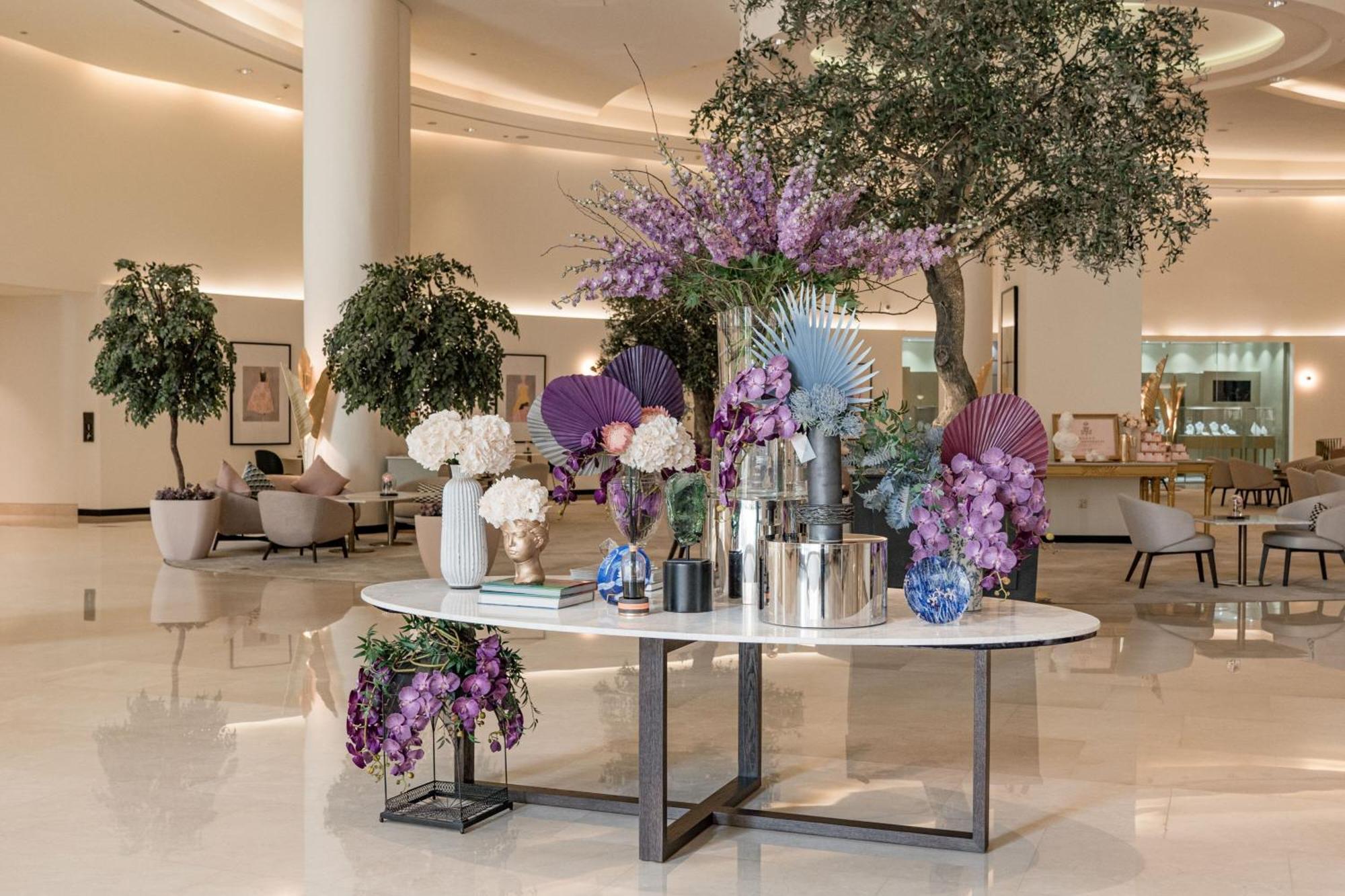 فندق العنوان مرسى دبي المظهر الخارجي الصورة The lobby of the hotel