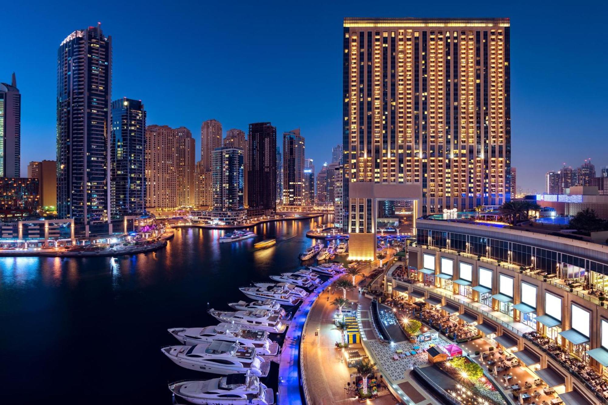 فندق العنوان مرسى دبي المظهر الخارجي الصورة Dubai Marina